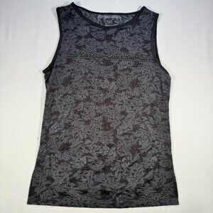 Harley-Davidson Black Floral AOP M Tank